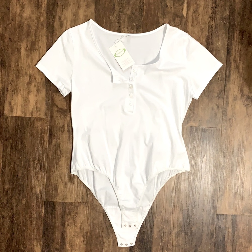 Bodysuit, Button T-Shirt